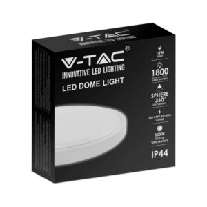 Plafoniera LED da Parete Rotonda 18w 1800 Lumen Luce Calda